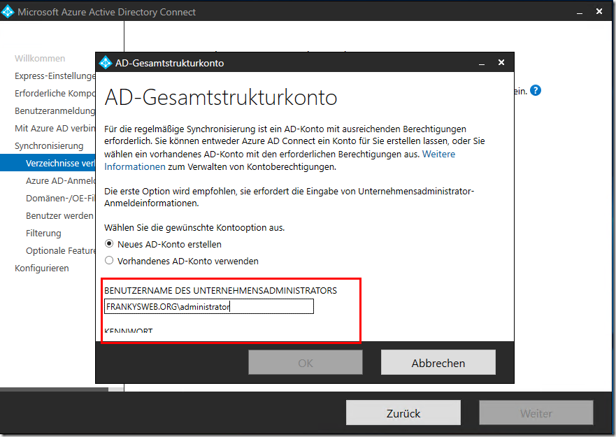 Azure AD Connect / Hybrid / Office 365