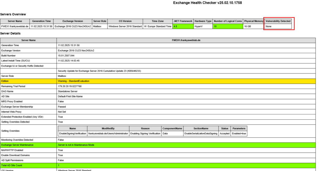 HowTo: Migration Exchange 2016 to Exchange Server 2019 CU15